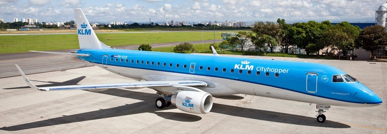 KLM cityhopper adds wet-leased E jets in S24
