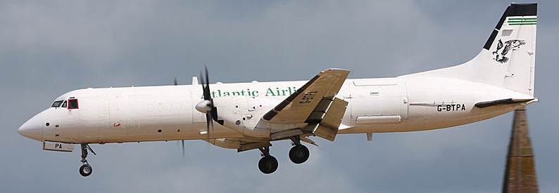 Atlantic Airlines (UK) takes delivery of first B737-400 freighter