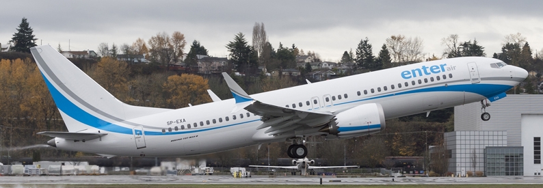 Enter Air Boeing 737-8